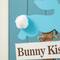 Glitzhome® 35.5" Easter Wooden Bunny & Eggs Porch Décor